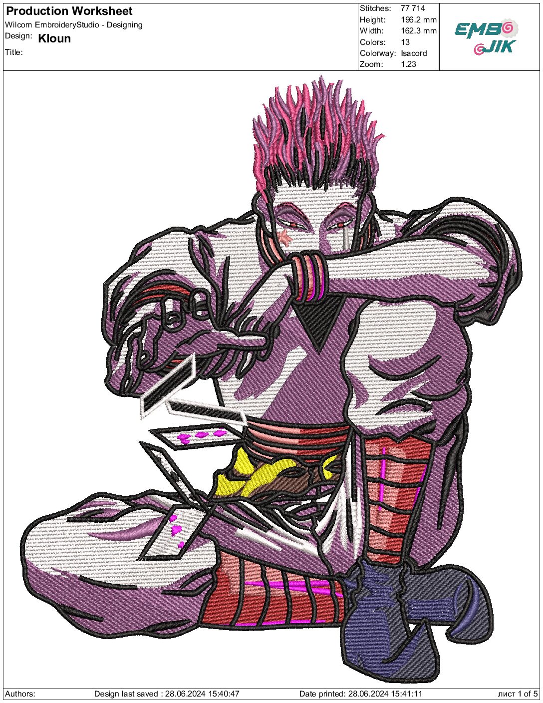 Hisoka Morou 7.7IN